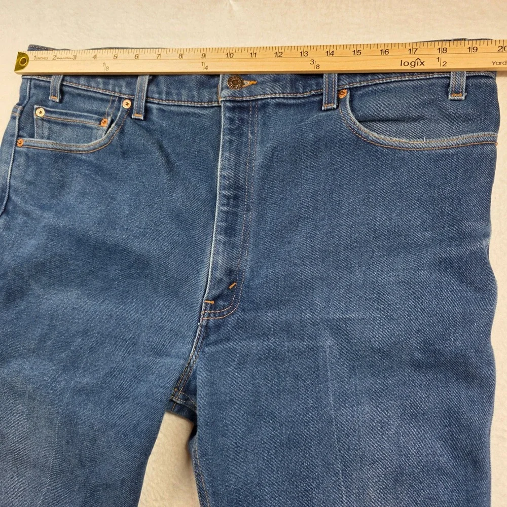 Levi's 517 Jeans Mens 42x32 Blue Bootcut Vintage‎ Made in USA Cotton Blend